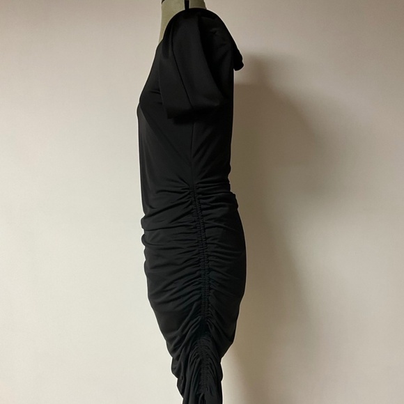 Stretchy midi long sleeve dress size M - Picture 4 of 6